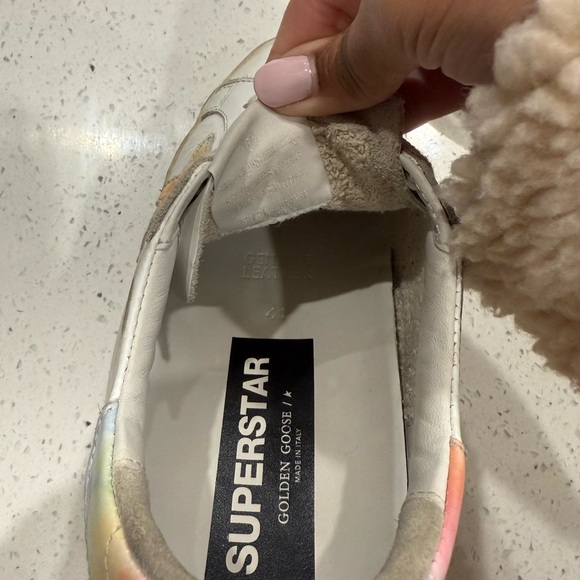 Golden Goose White Sneakers with Star Detail - Picture 4 of 6